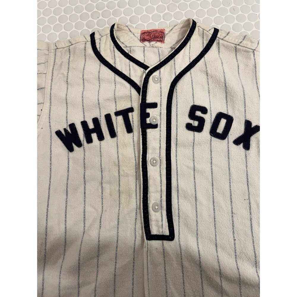 Vintage Chicago White Socks Youth Rawlings St. Louis Baseball Jersey Approx. M